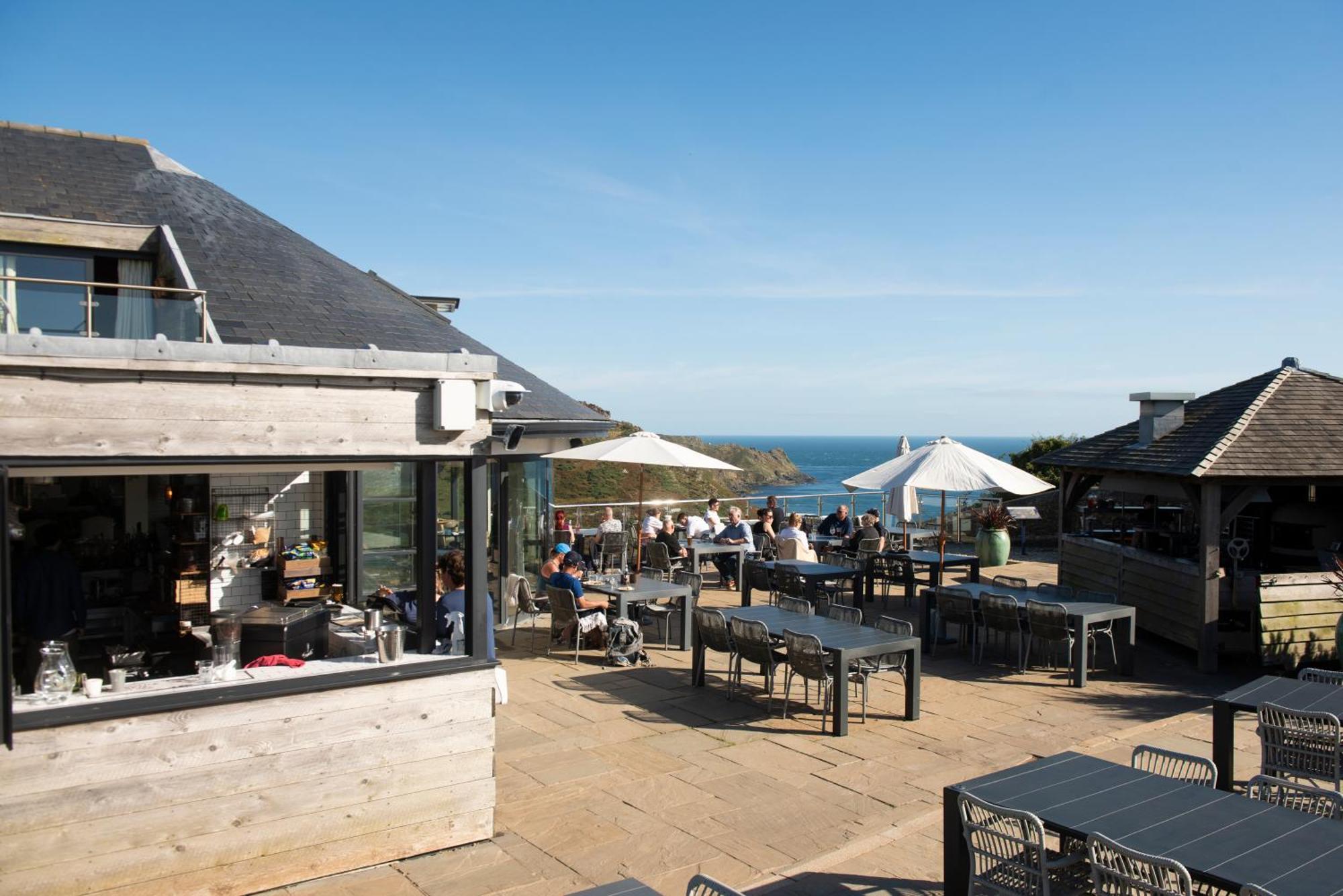 Hotel Gara Rock Salcombe Exterior foto